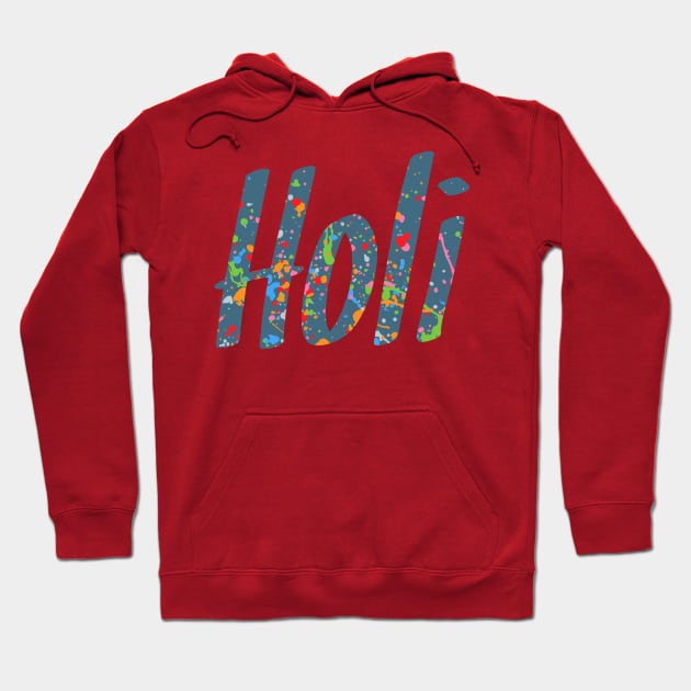 Holi Colored Festival Hoodie by jobieh shop